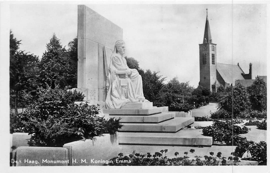 Den Haag Monument Koningin Emma