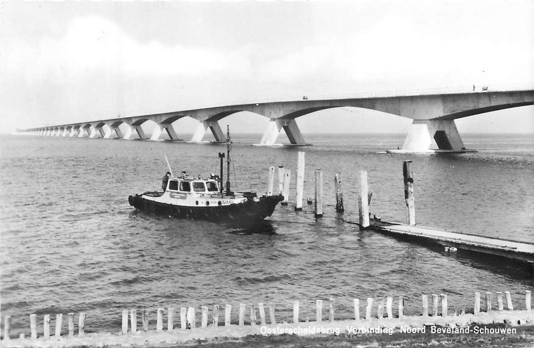 Oosterscheldebrug Verbinding Noord Beveland-Schouwen