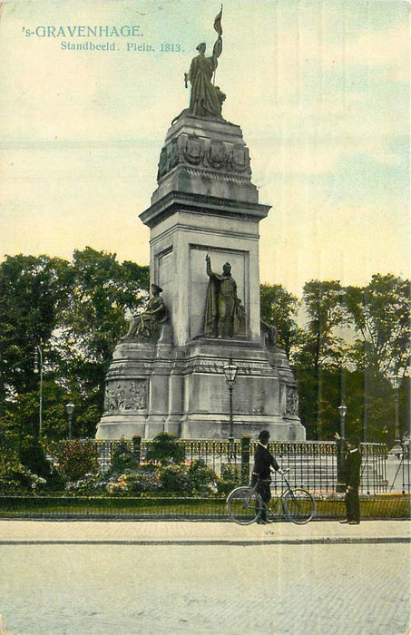 Den Haag Standbeeld Plein 1813