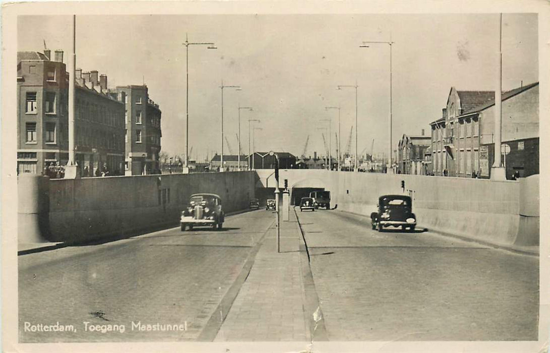 Rotterdam Toegang Maastunnel