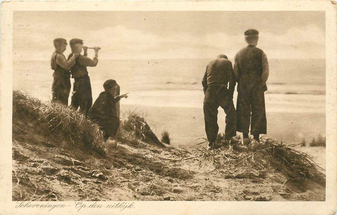 Scheveningen Op den uitkijk