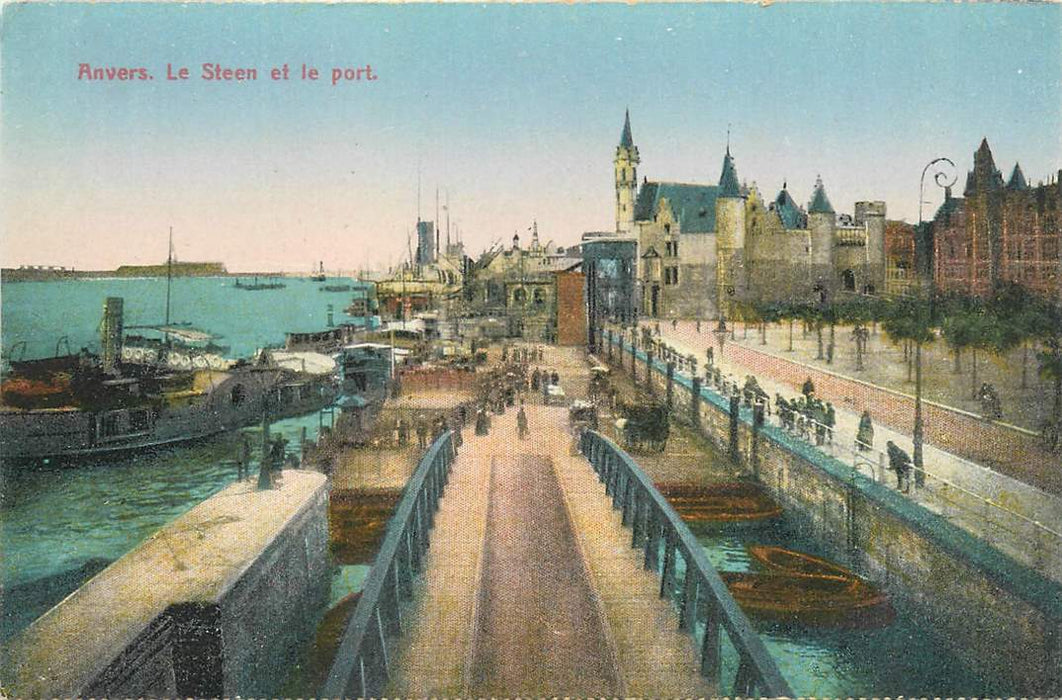 Anvers Le Steen et le Port