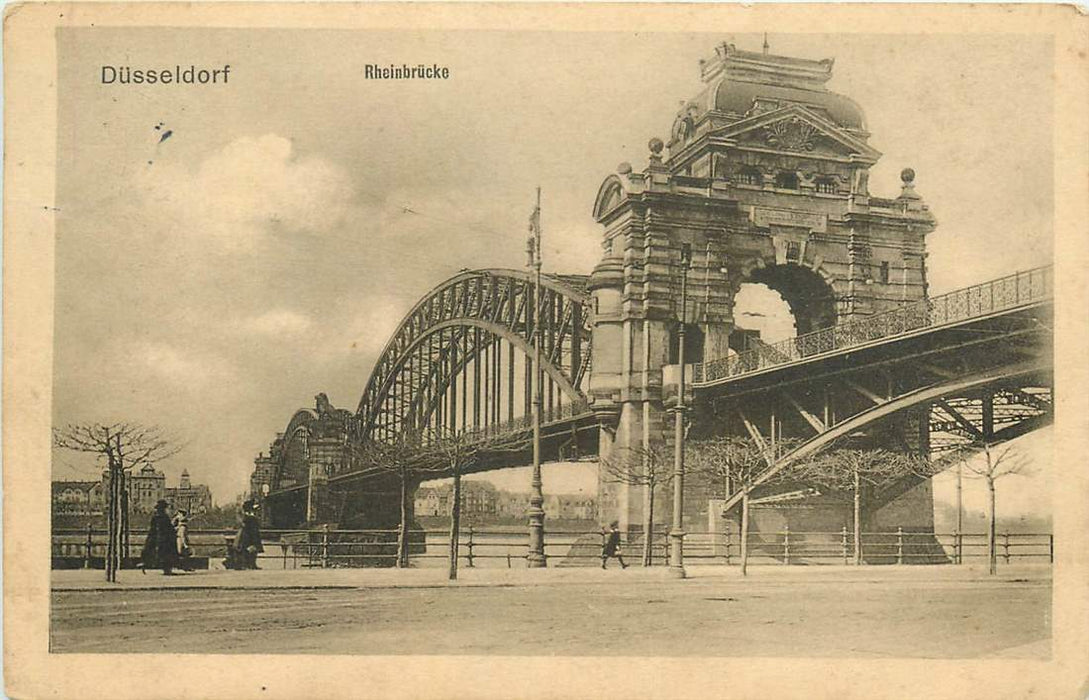 Düsseldorf Rheinbrücke