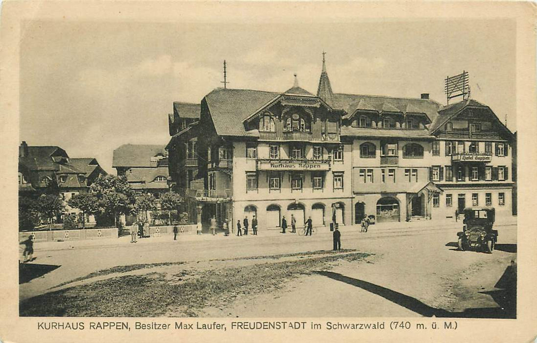 Freudenstadt Schwarzwald Kurhaus Rappen