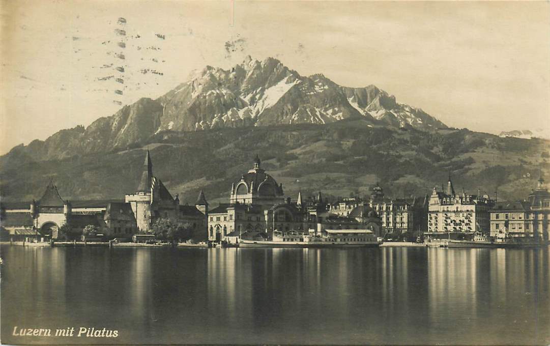 Luzern mit Pilatus