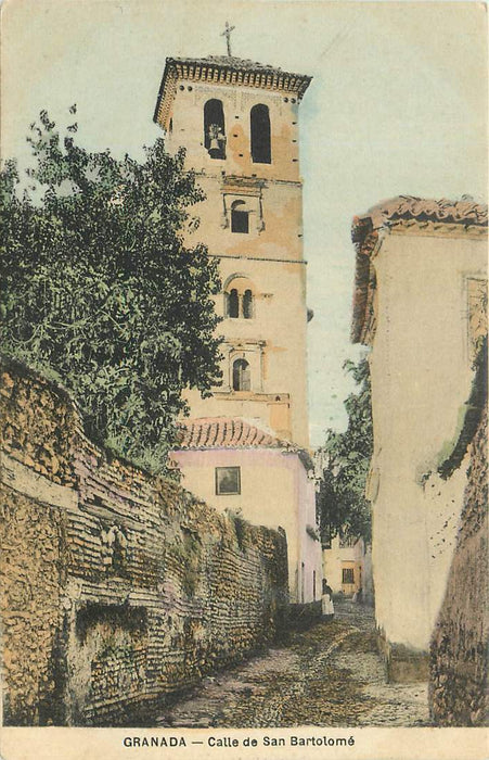Granada Calle de San Bartolomee