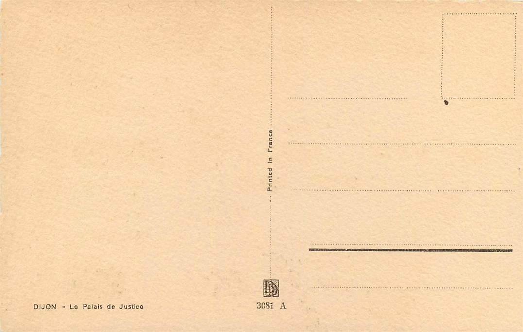 Dijon La Palais de Justice