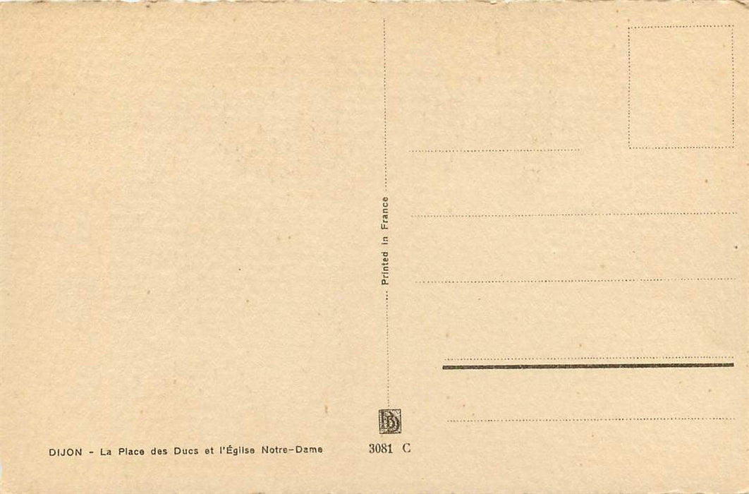 Dijon La Place des Ducs