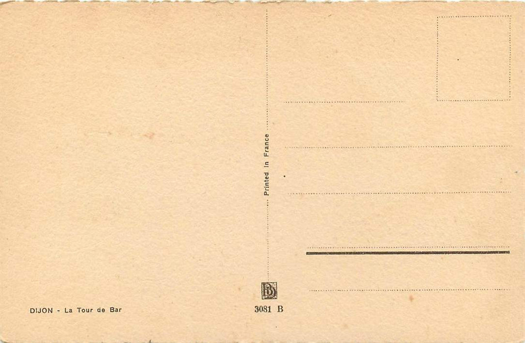 Dijon La Tour de Bar