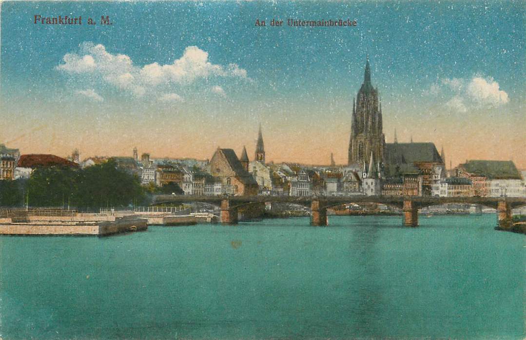 Frankfurt An der Untermainbrucke