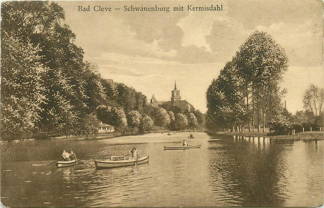 Bad Cleve Schwanenburg mit Kermisdahl