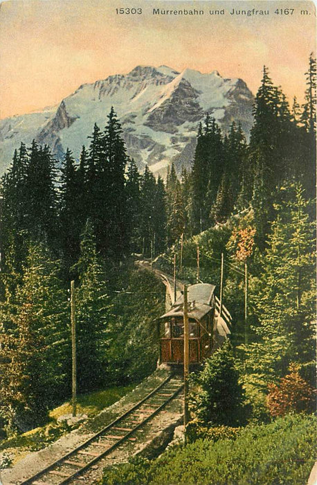 Mürrenbahn und Jungfrau