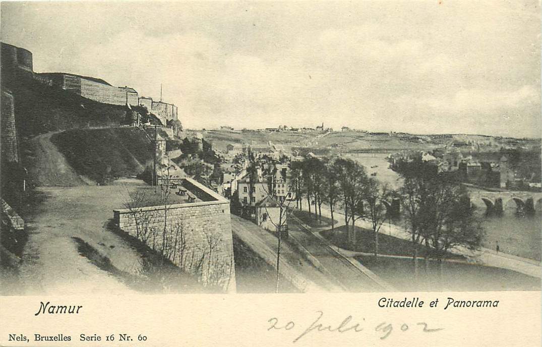Namur Citadelle et Panorama