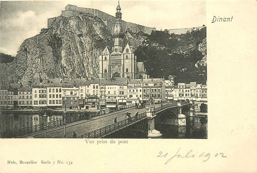 Dinant Vue prise du pont