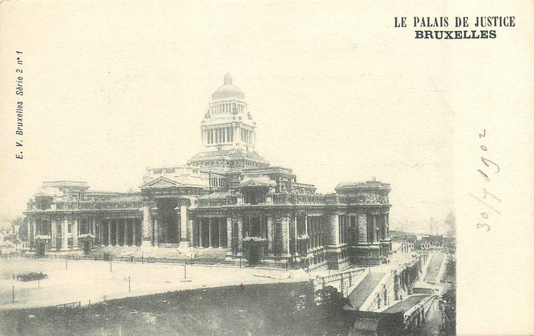 Bruxelles Le Palais de Justice