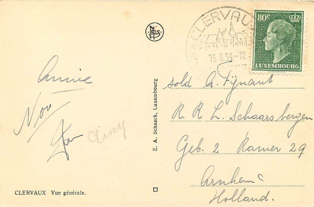 Clervaux Vue Generale