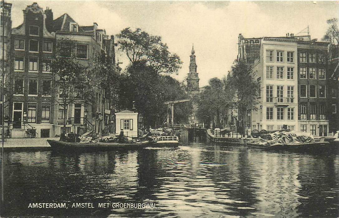 Amsterdam Amstel met Groenburgwal