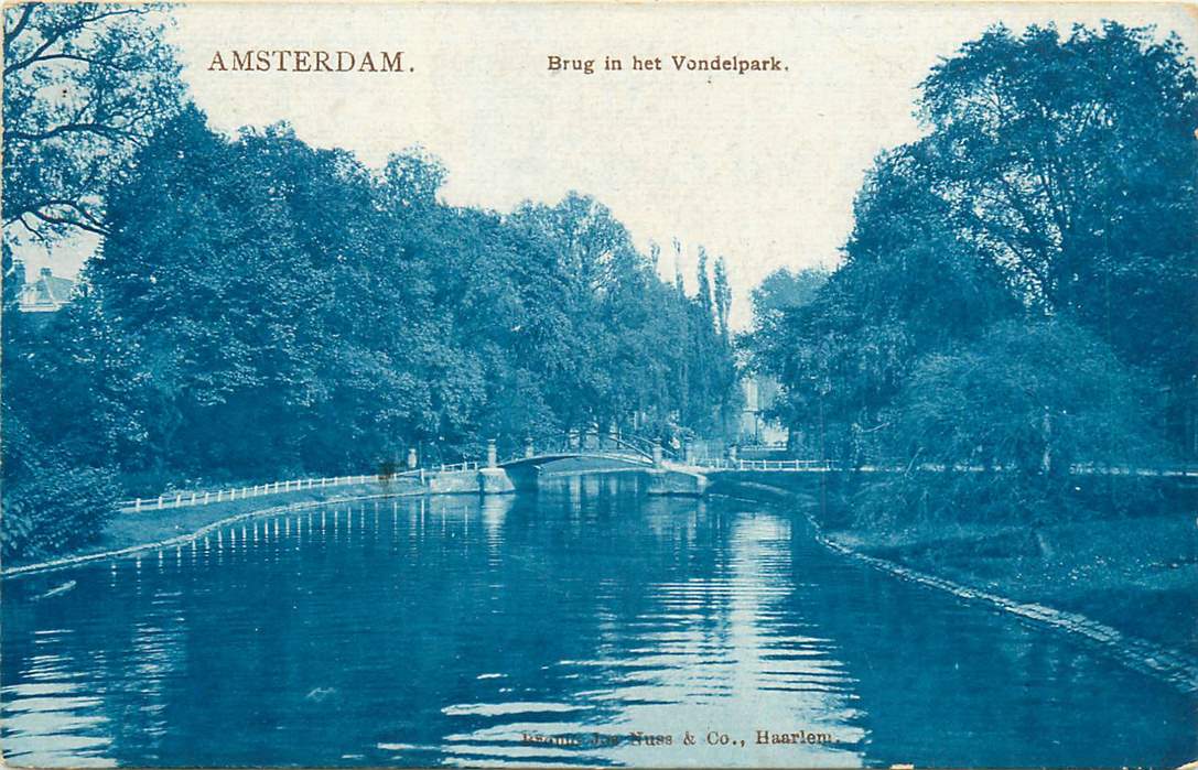 Amsterdam Brug in het Vondelpark