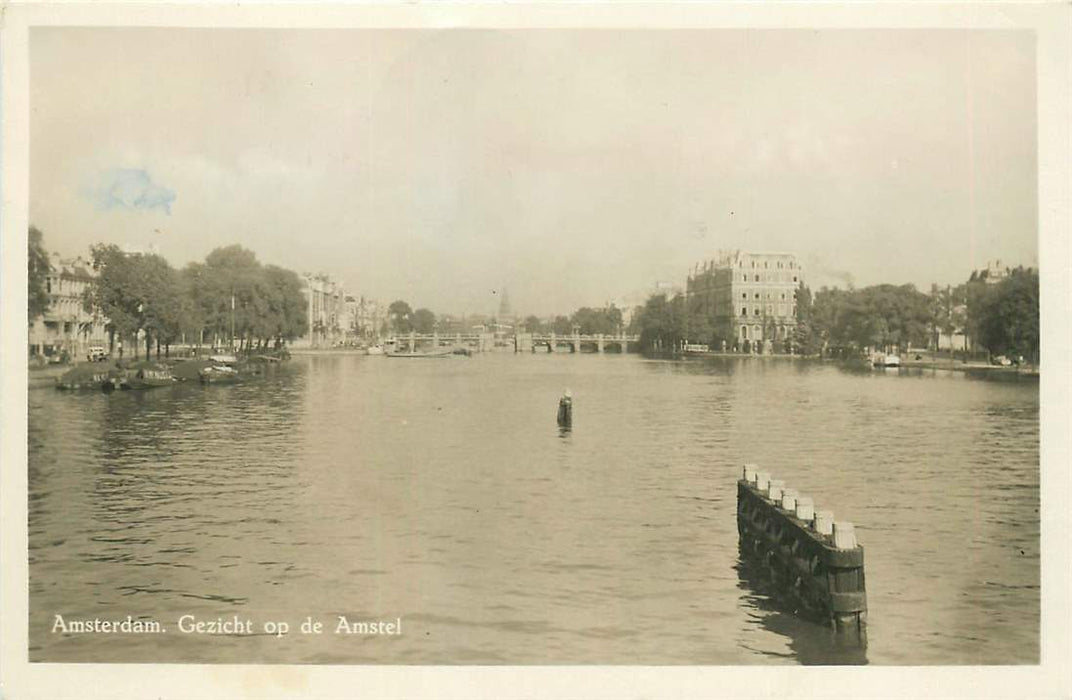 Amsterdam Gezicht op de Amstel