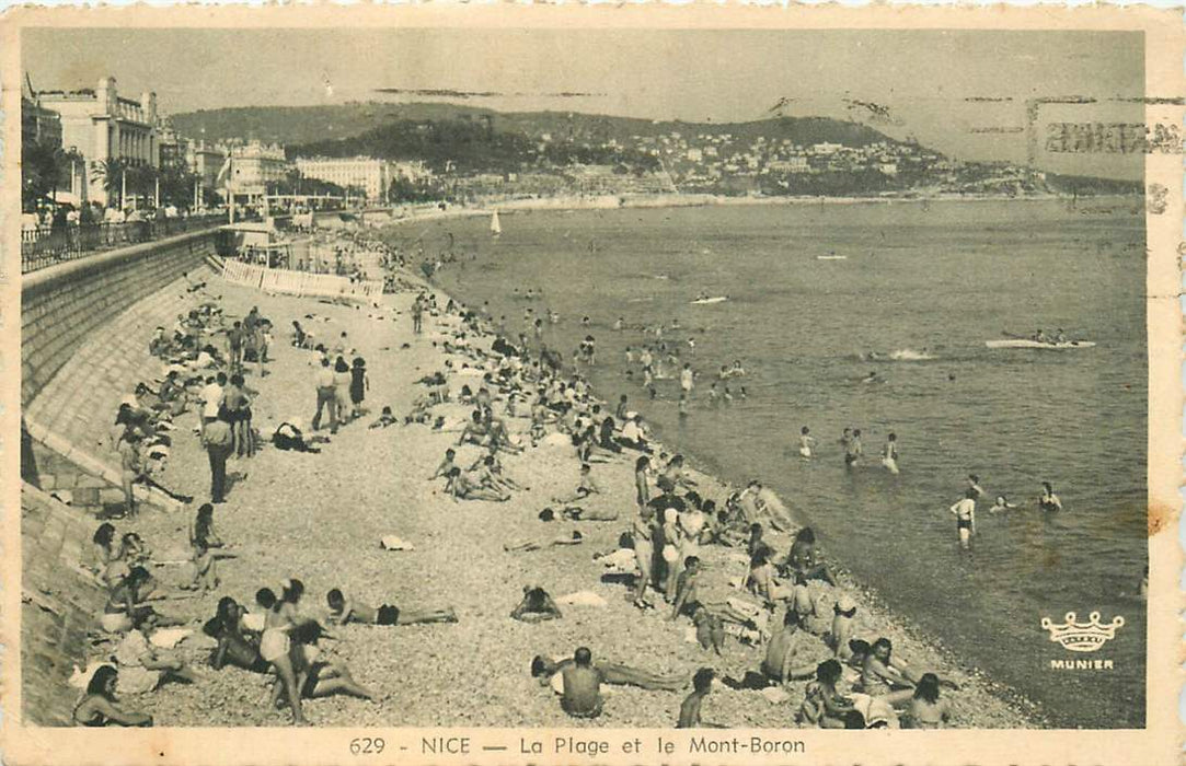 Nice La Plage et le Mont-Boron
