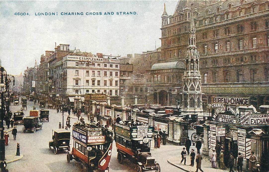 London Charing cross and strand