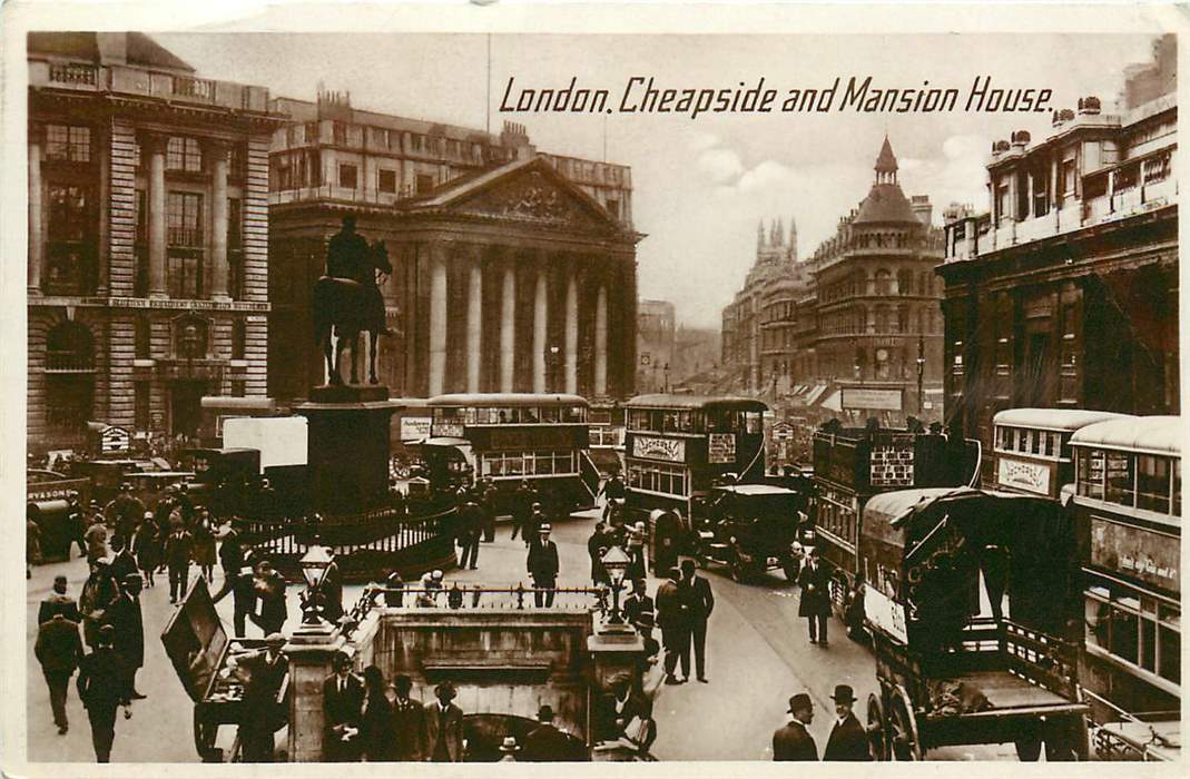 London Cheapside and Mansion House