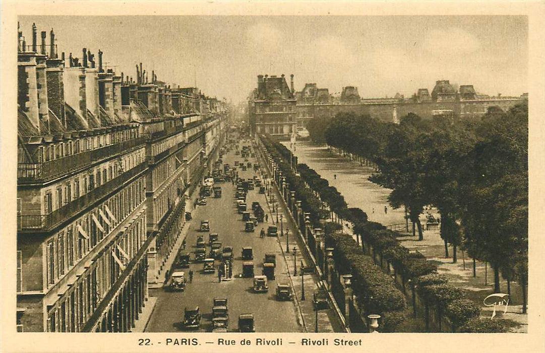 Paris Rue de Rivoli