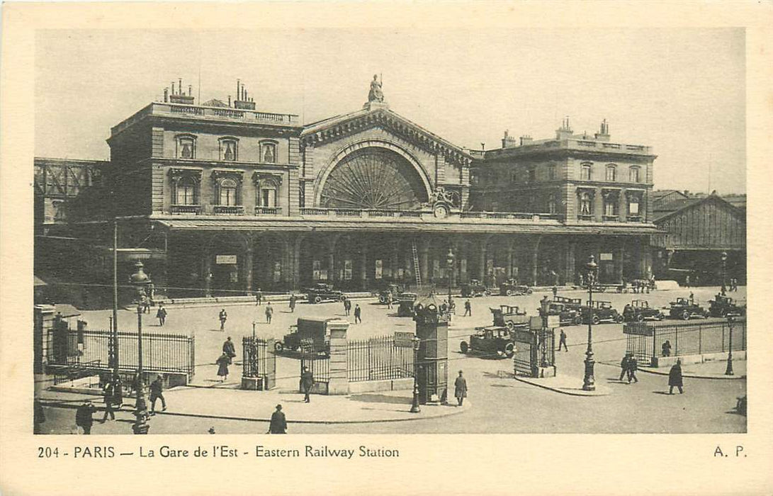 Paris Eastern Railway Station