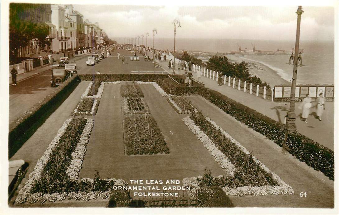 Folkestone The Leas and Ornamental garden