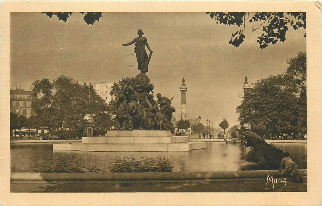 Paris La Place de la Nation