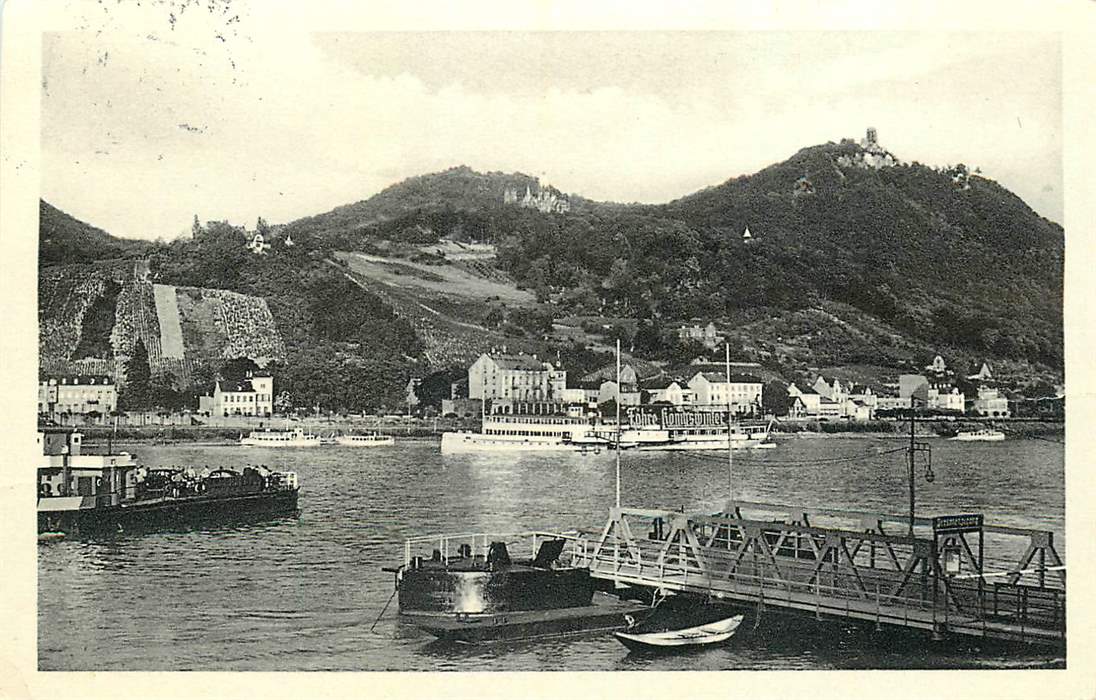 Blick uber den Rhein