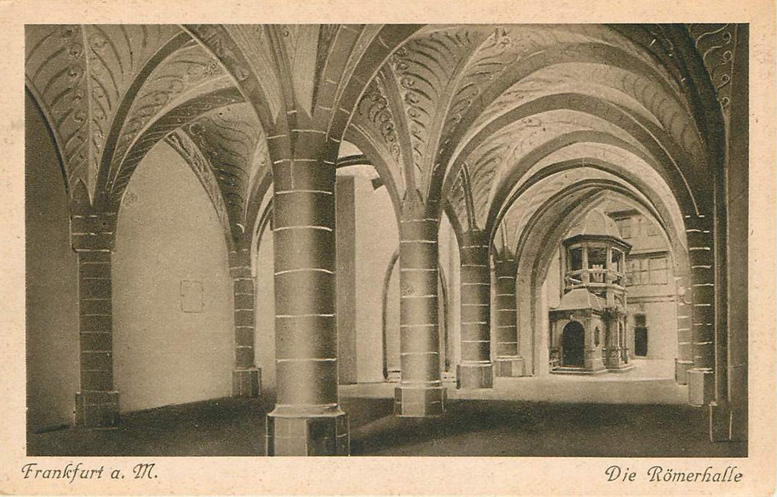 Frankfurt Die Romerhalle