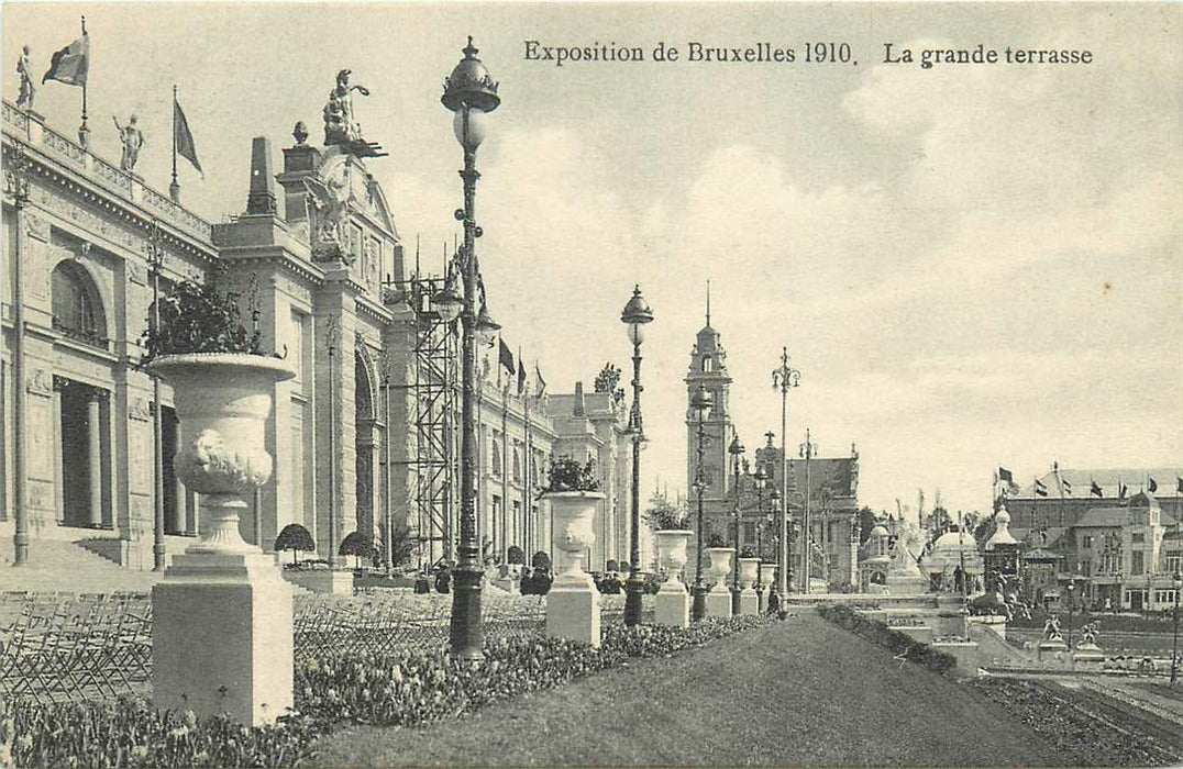 Le Grande Terrasse Exposition de Bruxelles 1910