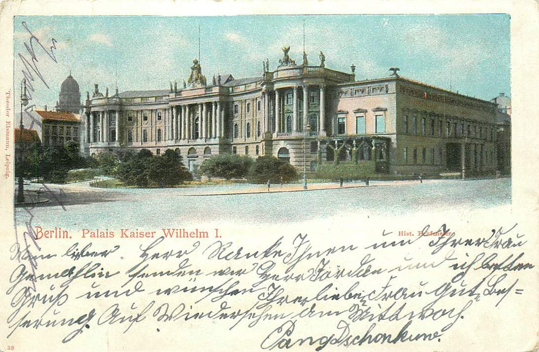 Berlin Palais Kaiser Wilhelm I