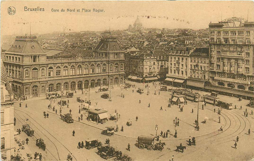 Bruxelles Gare du Nord et Place Rogier