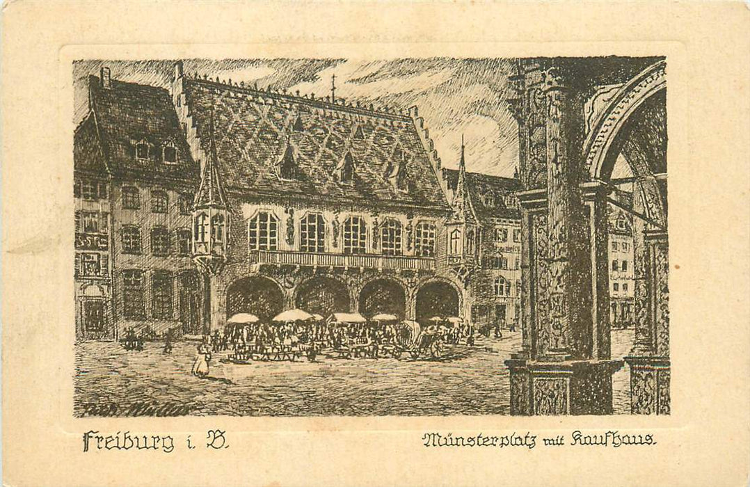 Freiburg Munsterplatz