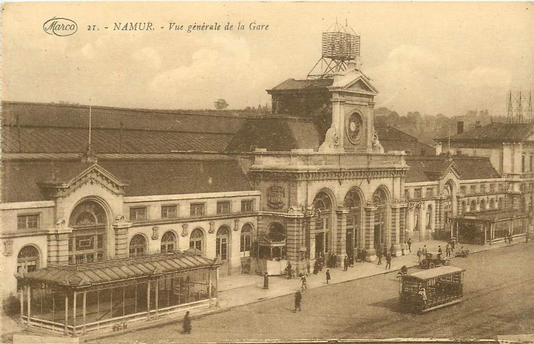 Namur Vue Generale de la Gare