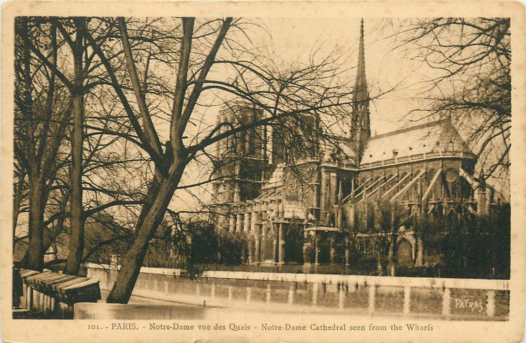 Paris Notre-Dame vue des Quais