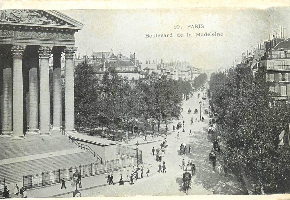 Paris Boulevard de la Madeleine