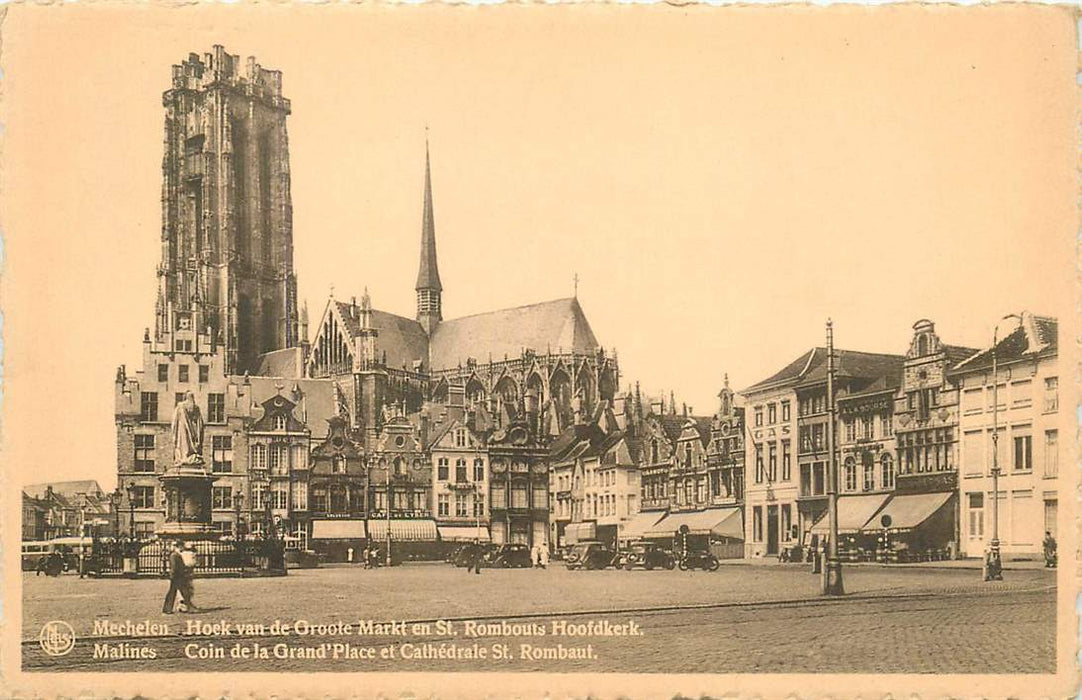 Mechelen Hoek van Groote Markt