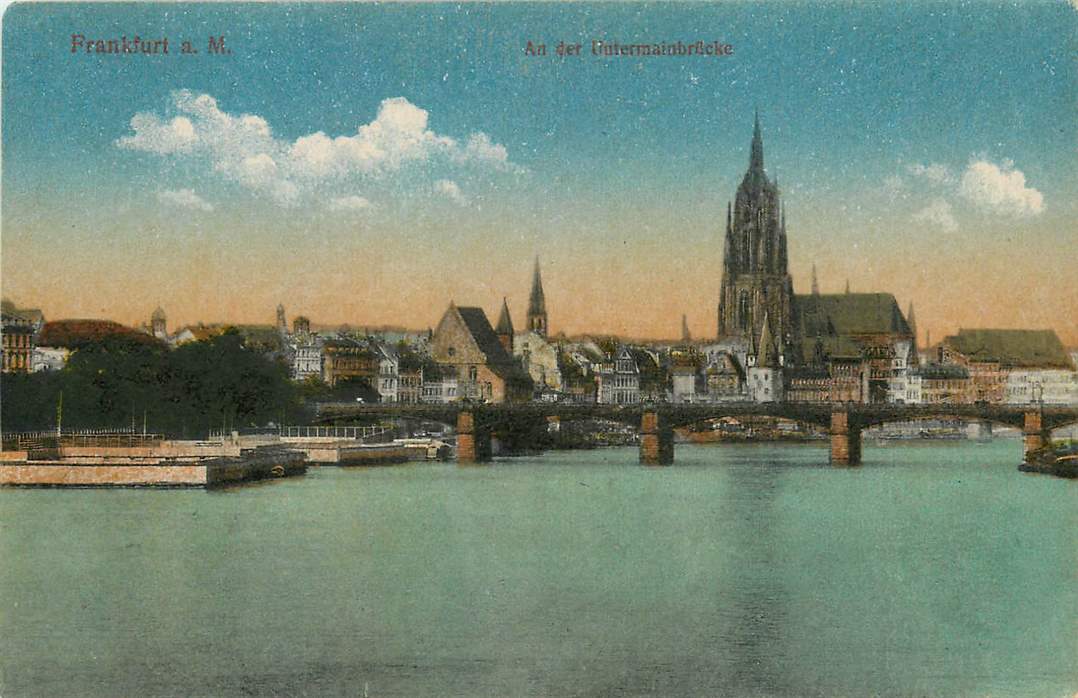 Frankfurt An der Untermainbrucke