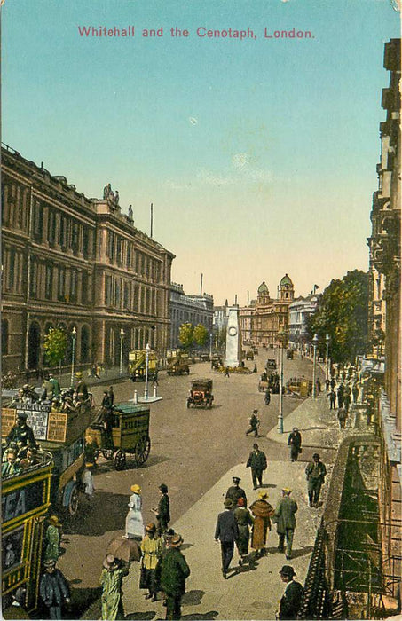 London Whitehall and the Cenotaph
