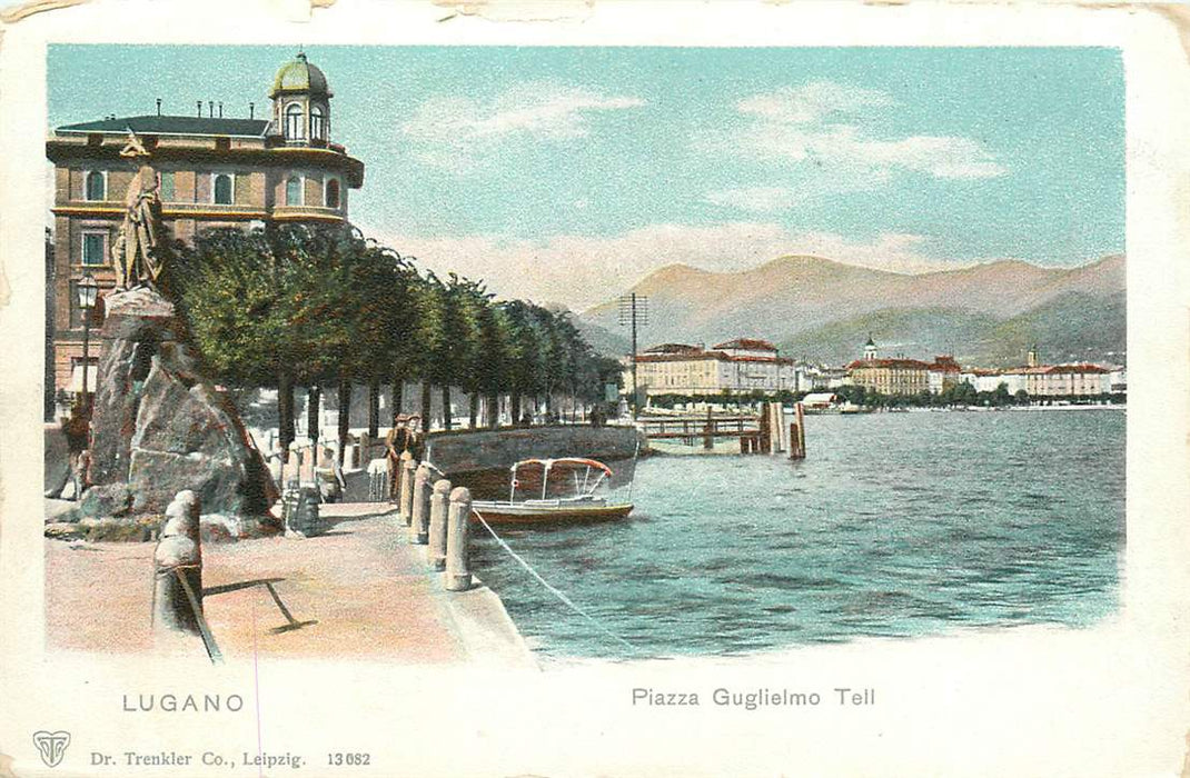 Lugano Piazza Guglielmo Tell