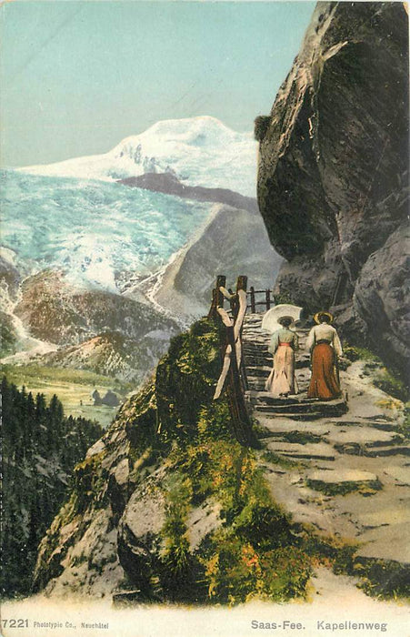 Saas Fee Kapellenweg