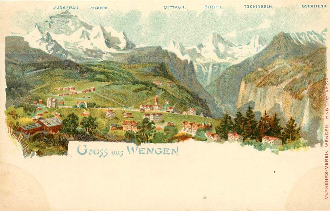 Wengen Gruss aus