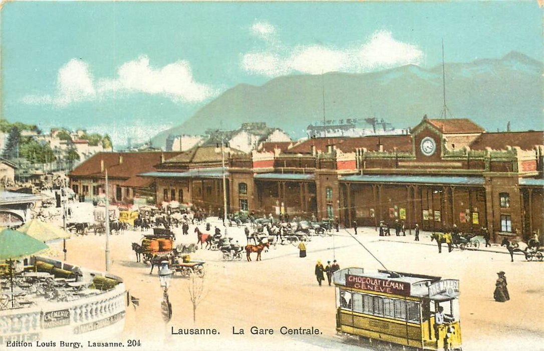 Lausanne La Gare Centrale