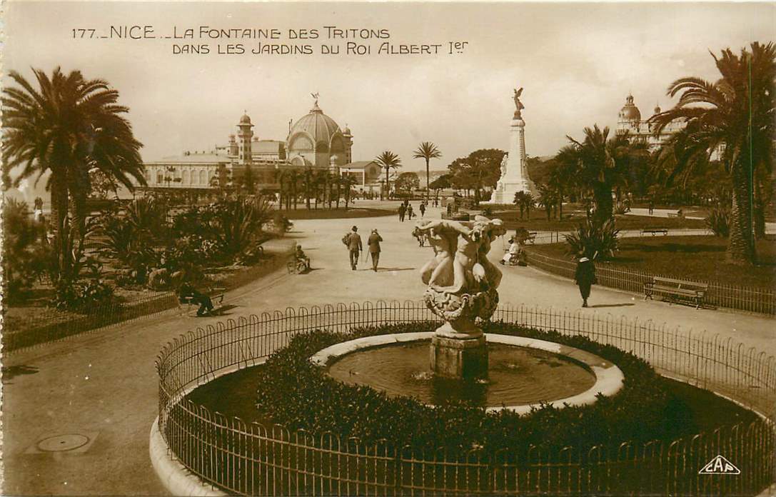 Nice La Fontaine des Tritons