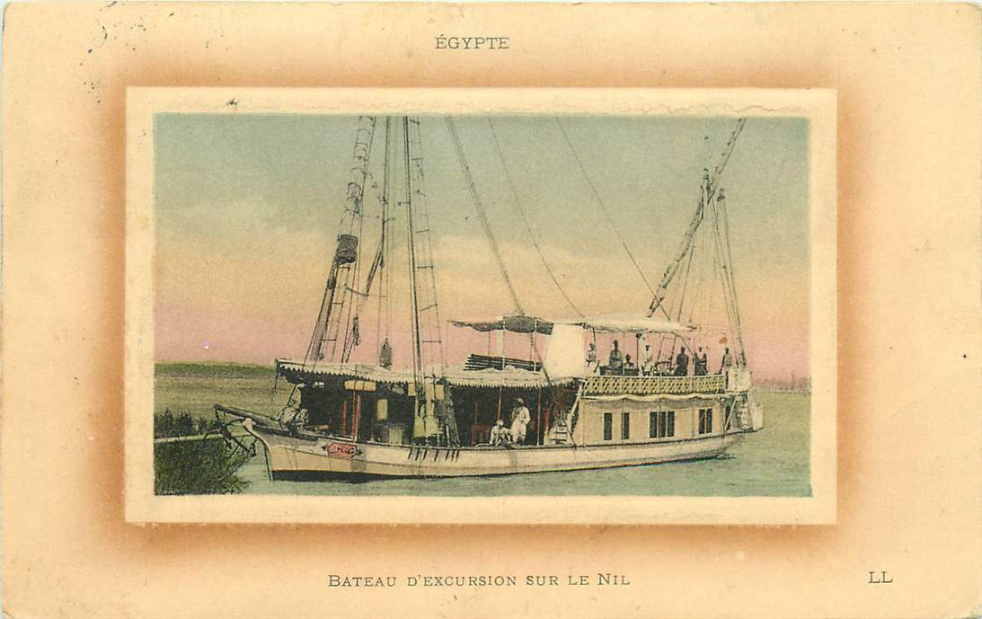 Egypte Bateau d'Excursion sur le Nil