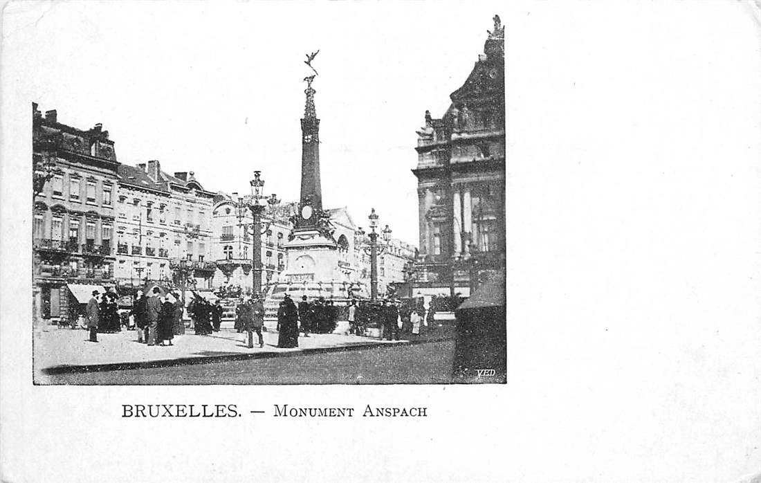 Bruxelles Monument Anspach