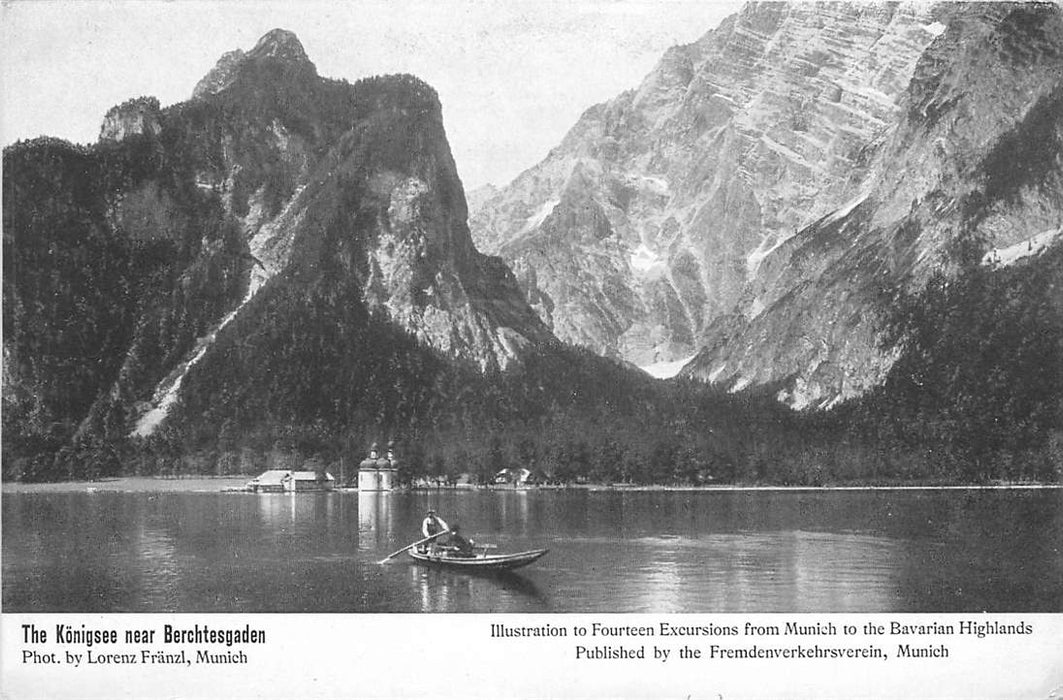 The Koningsee near Berchtesgaden